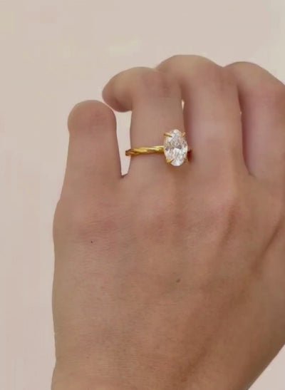 Ring on finger